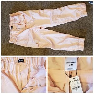 Satin jogger pants